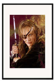 Gerahmter Kunstdruck Elle Driver
