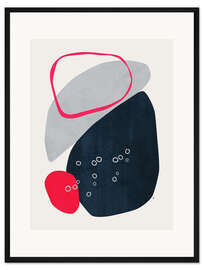 Gerahmter Kunstdruck Vari