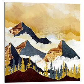 Gallery print Misty Peaks