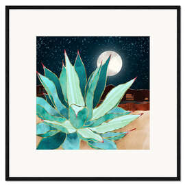 Ingelijste kunstdruk Desert Agave