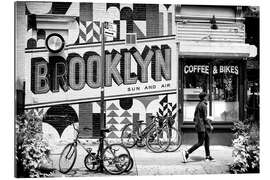 Tableau en plexi-alu Black Manhattan - Café de Brooklyn