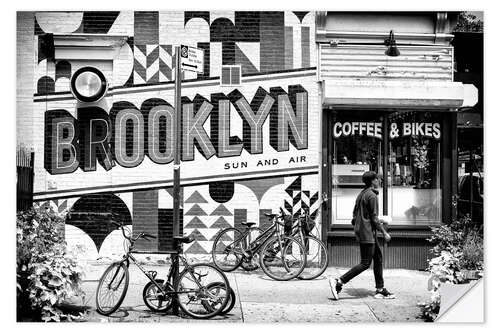 Adesivo murale Black Manhattan - Brooklyn Coffee