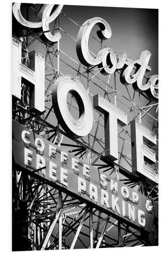 PVC print Black Nevada - Vegas Hotel Sign