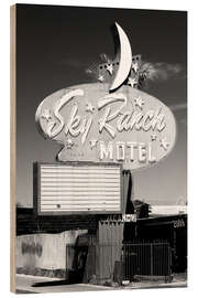 Puutaulu Black Nevada - Vegas Sky Ranch Motel