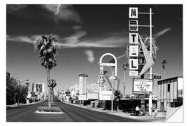 Selvklebende plakat Black Nevada - Old Vegas