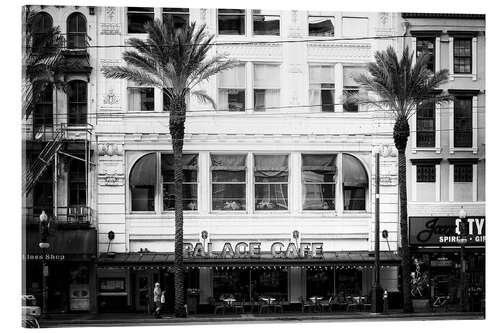 Acrylic print Black NOLA - Palace Cafe