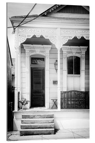 Tableau en plexi-alu Black NOLA - 2009 Shotgun House