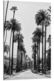 Magnettafel Schwarzes Kalifornien - Beverly Hills