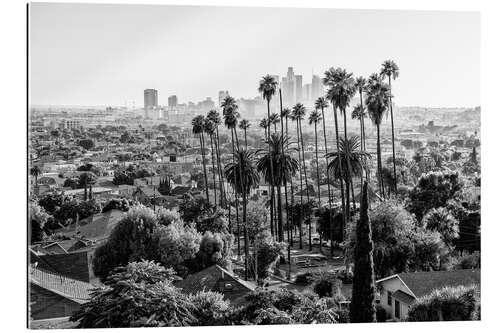 Gallery print Black California - The Los Angeles Skyline