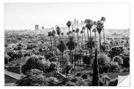 Vinilo para la pared Black California - Los Ángeles