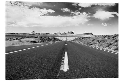 Cuadro de metacrilato Arizona negro - The Valley Drive