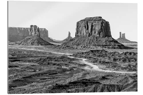 Gallery print Black Arizona - Beautiful Monument Valley