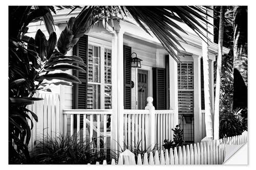 Wall sticker Black Florida - Key West House