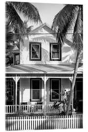 Cuadro de metacrilato Florida negra - Arquitectura colonial