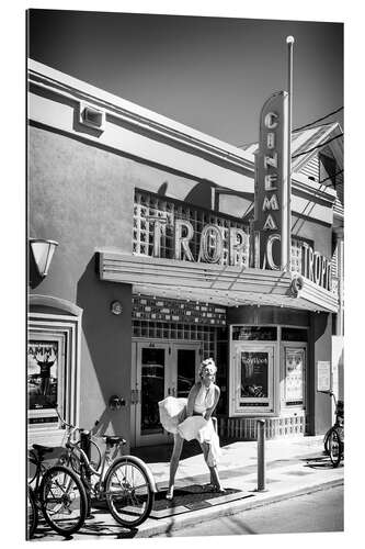 Gallery Print Schwarzes Florida - Retro-Kino