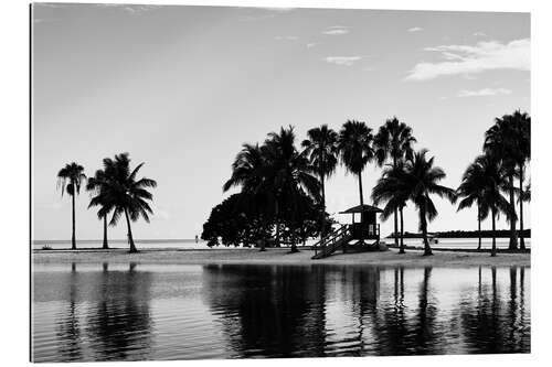 Gallery print Black Florida - Miami Shadow Beach