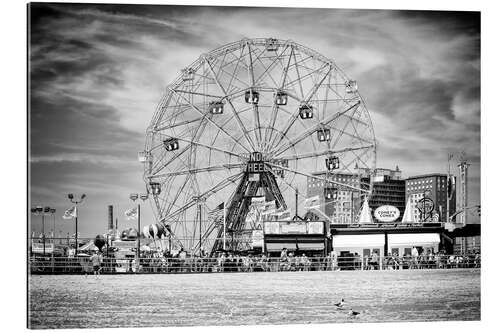 Gallery print Black Manhattan - Wonder Wheel