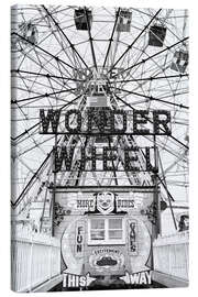 Canvas-taulu Black Manhattan - Wonder Wheel