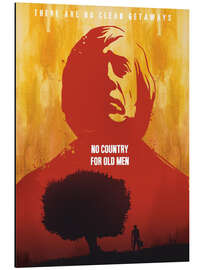 Aluminium print No Country for Old Men