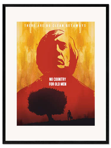Framed art print No Country for Old Men