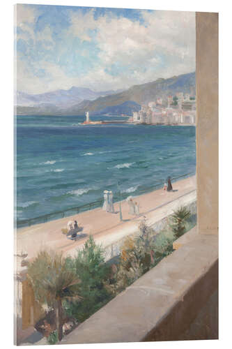 Acrylic print From my window in Cannes