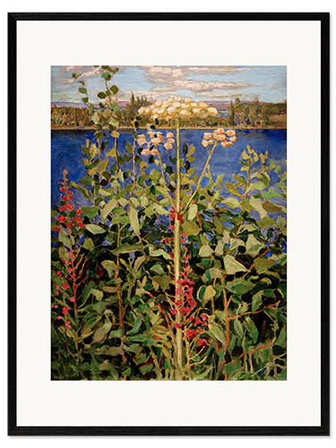 Plakat artystyczny premium w ramie Wild Angelica