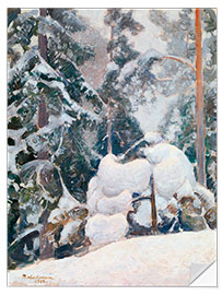 Autocolante decorativo Winter Landscape, 1922