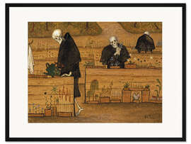 Gerahmter Kunstdruck Im Garten des Todes