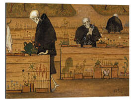 Magnettafel Im Garten des Todes