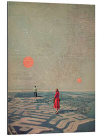 Magnettafel Unsere Welt war zerbrochen und du bist gegangen