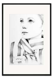 Gerahmter Kunstdruck Czesława Kwoka