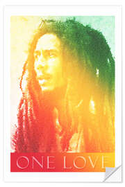 Vinilo para la pared Bob Marley