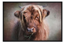 Gerahmter Kunstdruck Kleines Mädchen