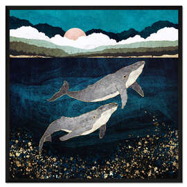 Gerahmter Kunstdruck Bande VI