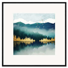 Framed art print Mist Reflection