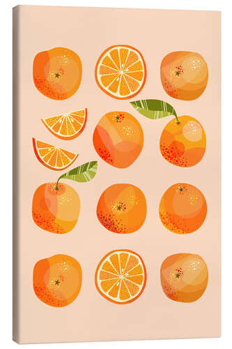 Canvas print Oranges