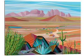 Gallery print Landscape of Arizona Desert