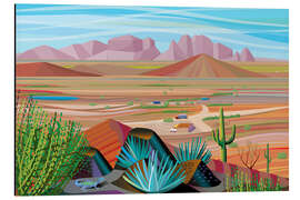 Magnettafel Landschaft der Wüste von Arizona