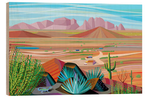Puutaulu Landscape of Arizona Desert