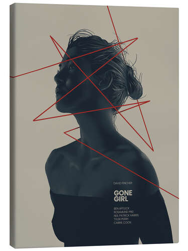 Canvas print Gone Girl