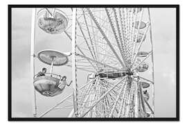 Gerahmter Kunstdruck Glücksrad