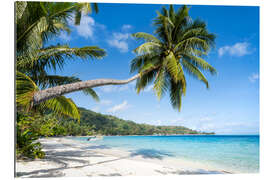 Tableau en plexi-alu Plage de Matira à Bora Bora