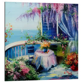 Magnettafel Romantik am Meer