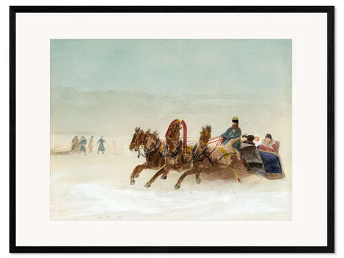 Framed art print Troika