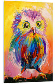 Aluminium print Owlet