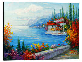 Magnettafel Stadt und Meer