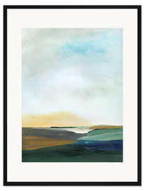 Gerahmter Kunstdruck Maryland Wiese I