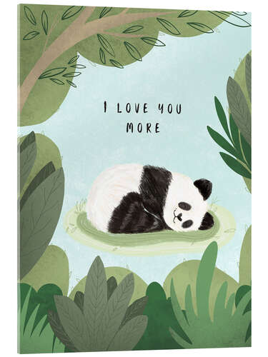 Akryylilasitaulu I love you more