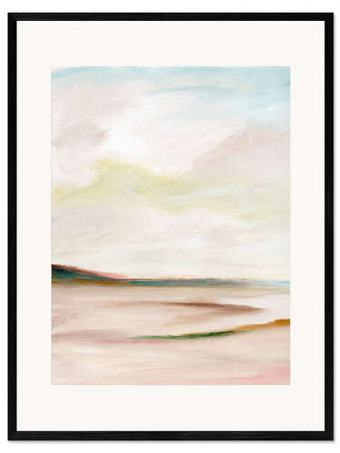 Framed art print Misty Shore I