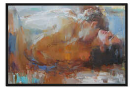 Gerahmter Kunstdruck Liebende